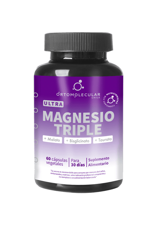 Ultra magnesio triple 60caps Ortomolecular