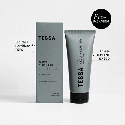 Glow Cleanser Ácido Glicólico y Salicílico 100ml Tessa