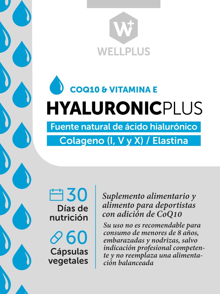 Hyaluronic plus 60caps Wellplus