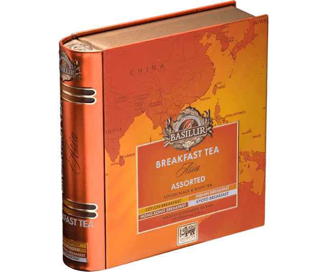 Libro de Té Breakfast Asia 32 Bolsitas Basilur