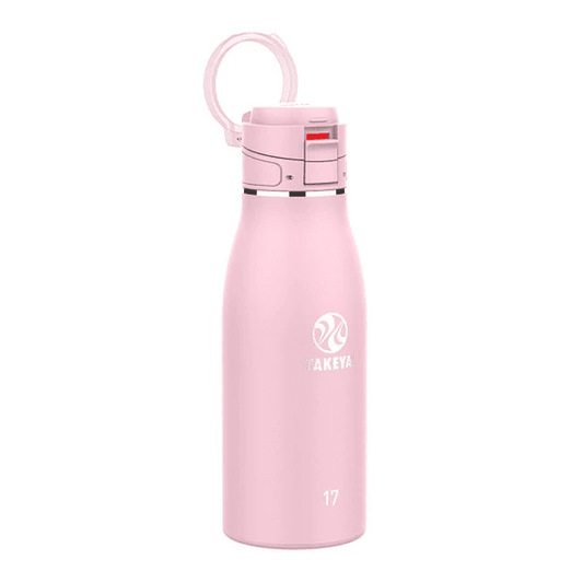 Botella Takeya Traveler flip lock 500ml Rosada