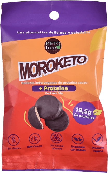 Galleta Keto Moroketo Proteína 54gr Ketofree