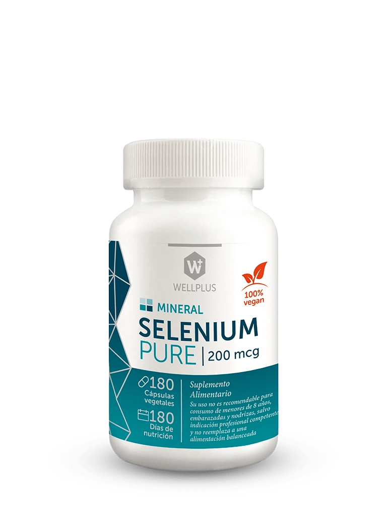 Selenium pure 200 mcg 180caps Wellplus