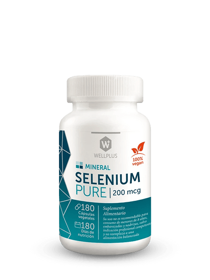 Selenium pure 200 mcg 180caps Wellplus