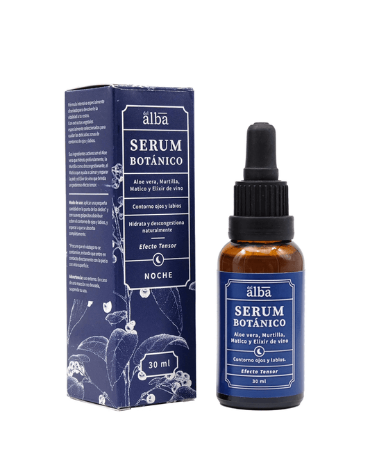 Sérum Botánico Contorno de ojos y labios (Vegano) Del Alba