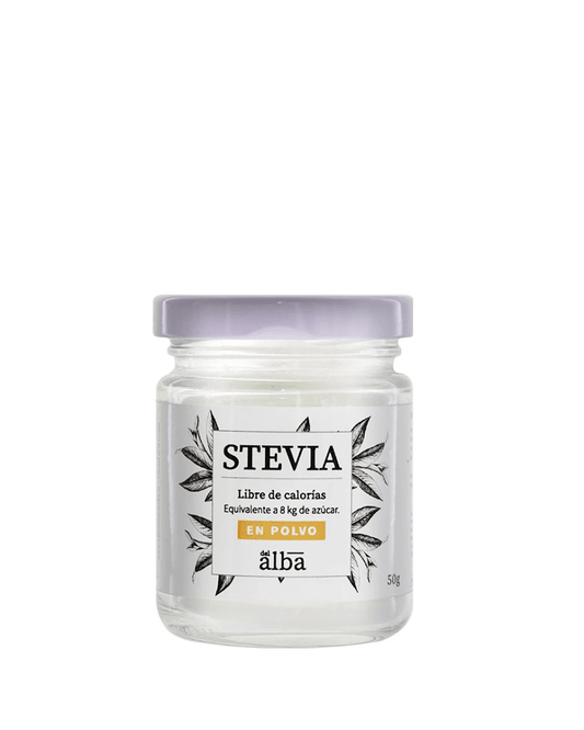 Stevia en polvo 50 g (Vegano) Del Alba