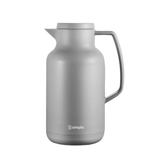 Termo insulado acero inox gris Simplit 1lt