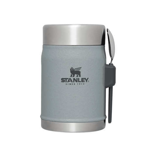 Termo Comida Stanley Classic Silver icono reciclado 414 ml