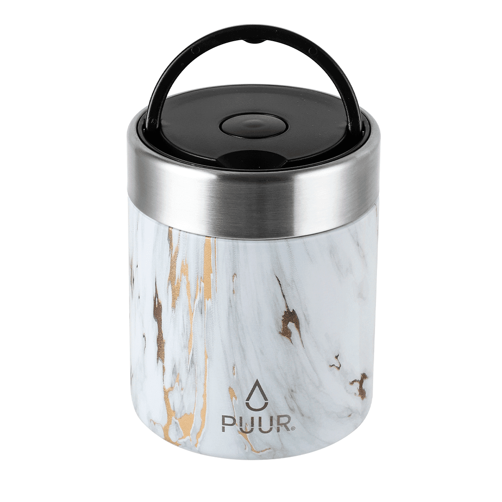 Termo comida food pot gold marble Puur 500ml