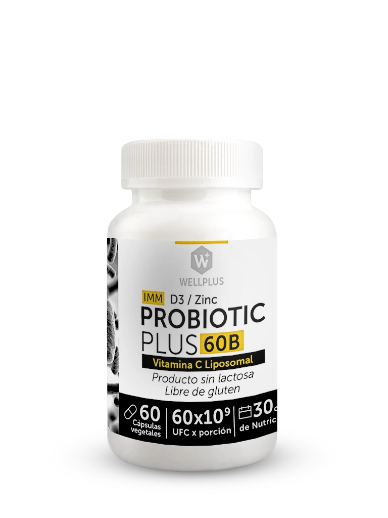 Probiotic Plus 60b IMM 60 Cápsulas Wellplus