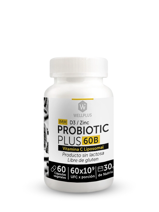 Probiotic Plus 60b IMM 60 Cápsulas Wellplus