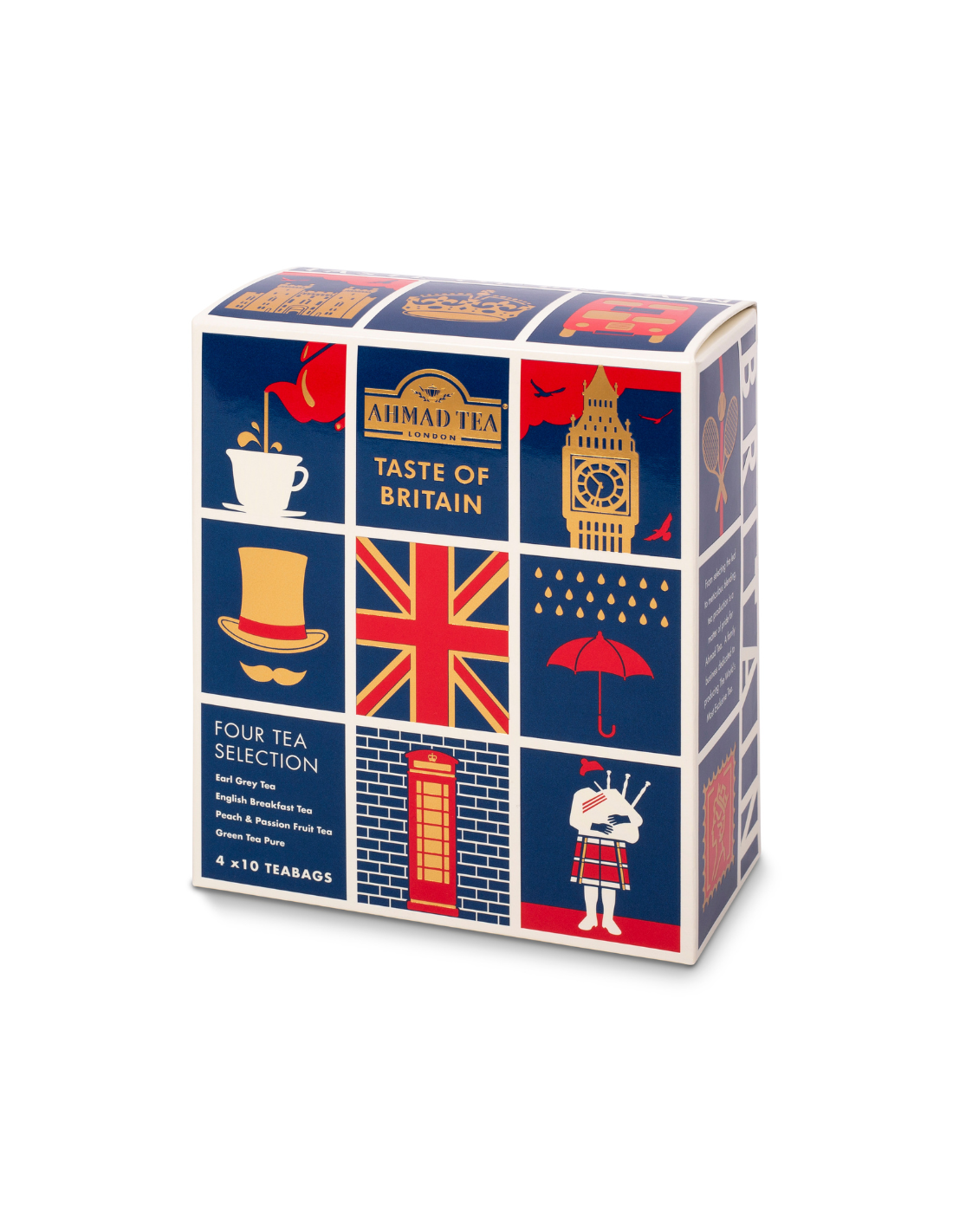 CAJA TASTE OF BRITAIN 40 UNID AHMAD TEA