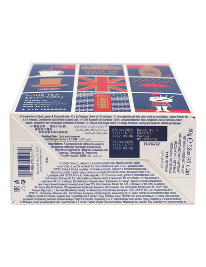 CAJA TASTE OF BRITAIN 40 UNID AHMAD TEA